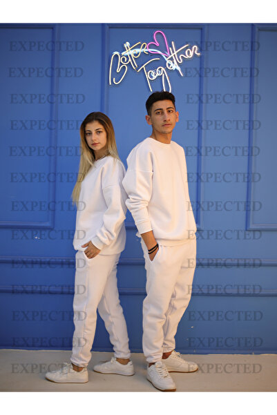 EXPECTED Lover Couple Combination Oversize Σετ φόρμας Raster-2 Σετ