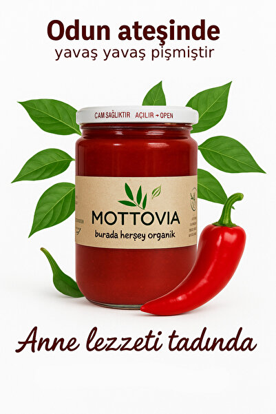 mottovia Biber Salçası 600 Gr
