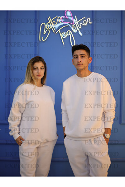 EXPECTED Lover Couple Combination Oversize Σετ φόρμας Raster-2 Σετ