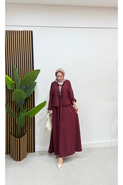 Bluezade Tesettür Etekli İkili Takım