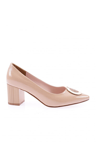 DGN K112 Ženske cipele sa špicastim vrhom i srebrnom kamenoškom kopčom