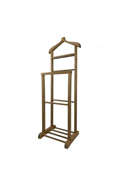 HESTİA Dilsiz Uşak Askılık İkili Önü Düz Pantolonluk