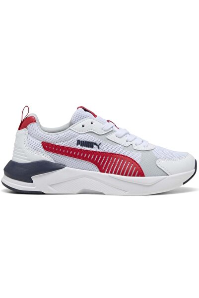 Puma 401493 X-Ray 3 LT Jr Încălțăminte sport unisex ALB-ROȘU