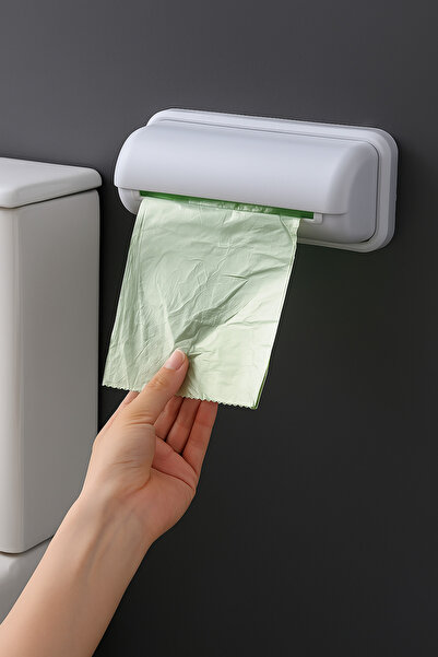 Special Action Garbage Bag Container Portable Garbage Bag Holder Adhesive Practical Garbage Bag Holder
