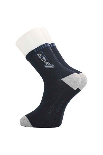 KARDEŞLER ÇORAP Men's Half Socks Multicolored Cotton Socks 4 Pack