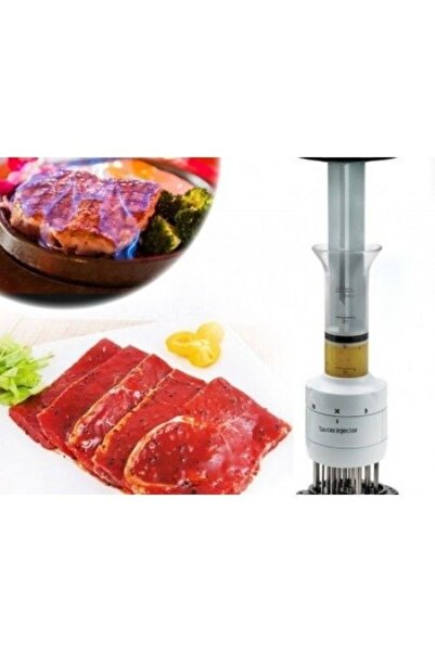 FOXMAG24 Meat injector, sauce injector, for meat, sauce infusion, MAN 6667