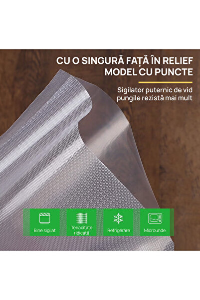 IMA TREND Σετ 4 ρολών αλουμινίου για ανάγλυφη συσκευή κενού αέρος – 25x500cm, Universal, Ανθεκτικό