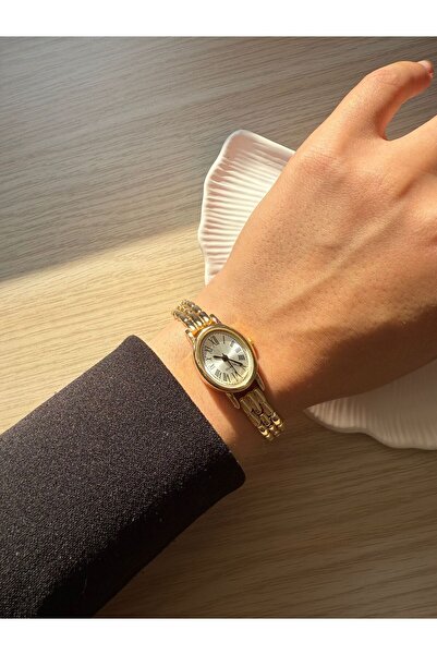 rubsey Retro Minimal Straw Cord Vintage Women's Wristwatch