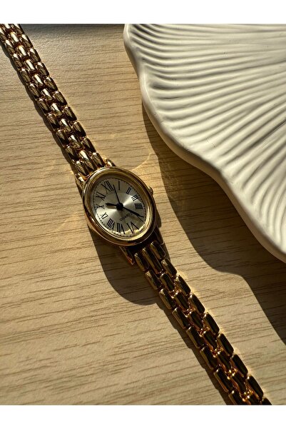 rubsey Retro Minimal Straw Cord Vintage Women's Wristwatch