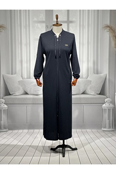 HESNA Women's Daylight Chenille Embroidered Quality Seasonal Overcoat