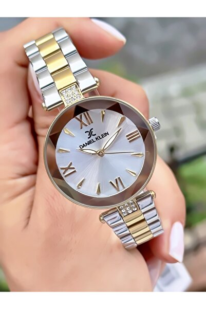 Daniel Klein Steel Cord Waterproof Women Wrist Watch