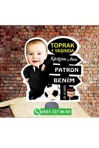 Xbedi Doğum Günü 1 Yaş Magnet 20 Adet ( Md 2 )