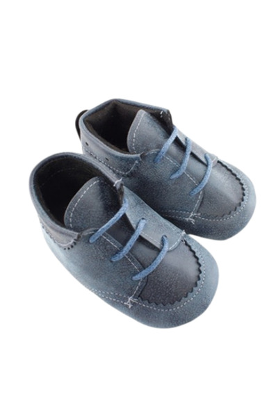 Babexi Newborn Genuine Nubuck Leather Baby Booties