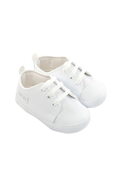 Babexi Yenidoğan Deri Convers Tabanlı Bebek Patik