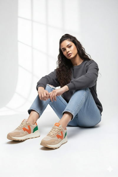 Zerenyus Rebel Premium V Detailed Women's Sneaker