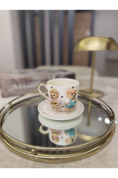 NL ATÖLYE 24K Altın Detaylı, AİLE TEDDY Special Concept, %100 El Yapımı Seram...