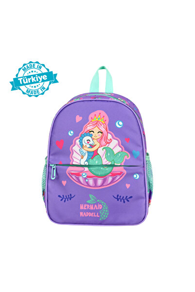 Waddell Anaokul Yeni Deniz Kızı Desenli Lisanslı Kreş Okul Öncesi Çantası