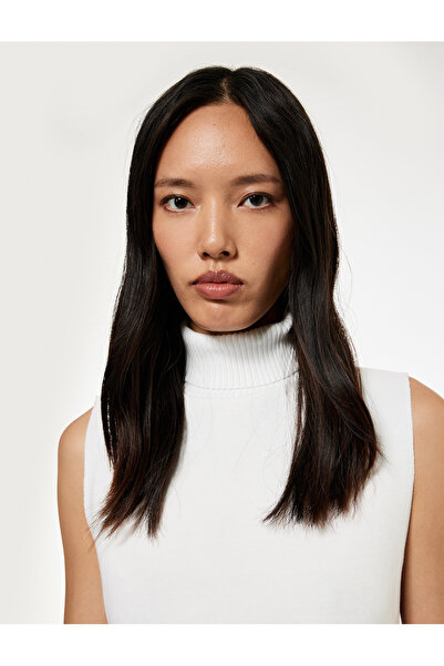 Koton Turtleneck Sleeveless Bodysuit