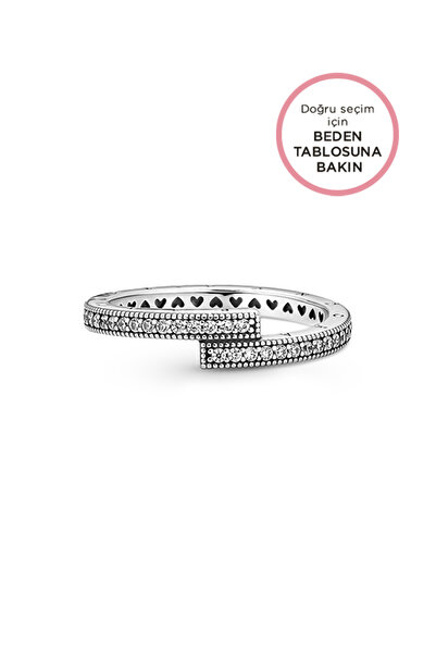 Pandora Işıltılı Kesişimli Yüzük