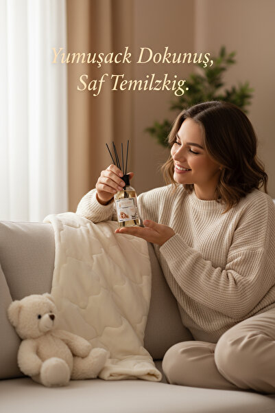 silver elegance vip perfume Bebek Kokusu Reed Diffuser Bambu Çubuklu Oda Kokusu (110 Ml)