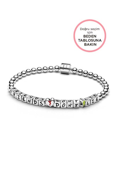 Pandora Stranger Things Arkadaşlar Yalan Söylemez Bileklik