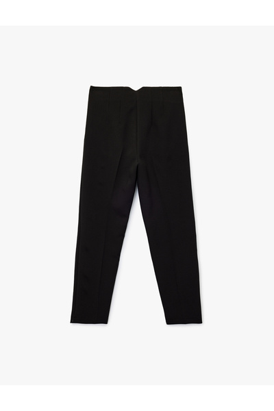Koton Regular Fit Yüksek Bel Cigarette Kumaş Pantolon