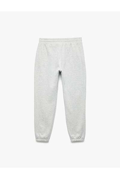 Koton Beli Lastikli Cep Detaylı Şardonlu Basic Jogger Eşofman Altı