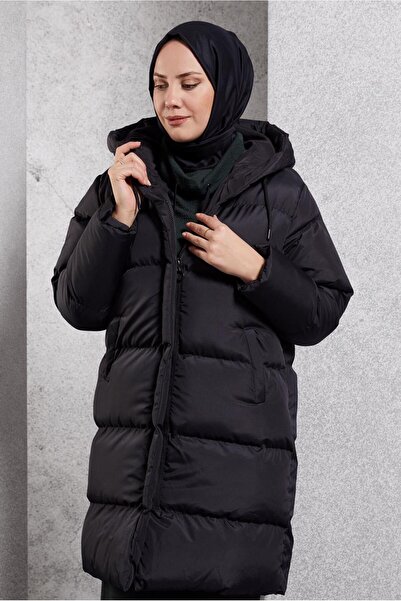 Alvina 90391 Model Hooded Inflatable Coat