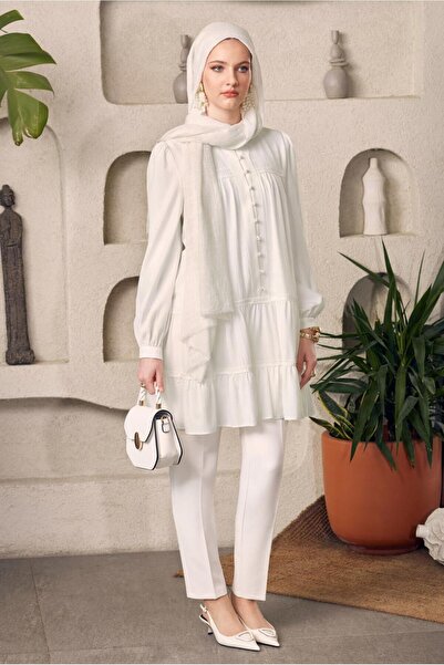 Alvina TUNICĂ DETALIE VOLAN 45493