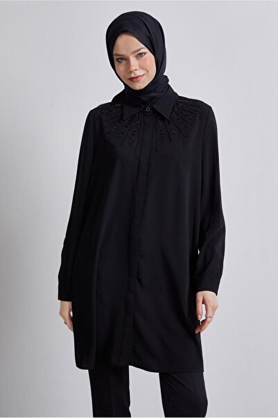Alvina Shirt Collar Tunic 45421