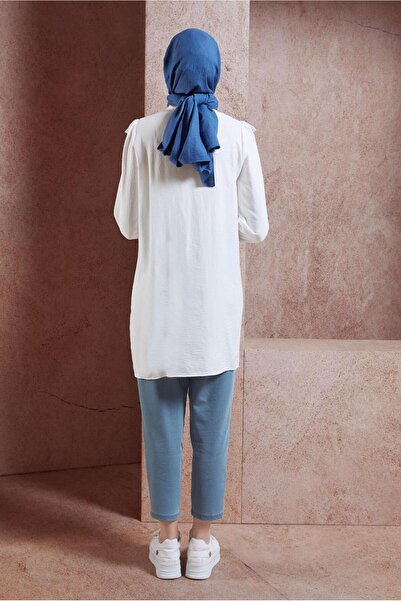 Alvina Tunic 44585 - Ruffle Detailed