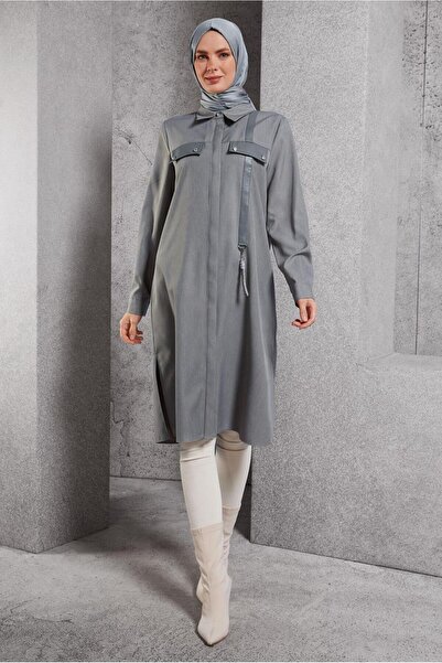 Alvina Shirt Collar Tunic 45194