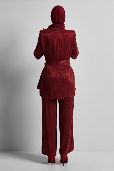 Alvina Belted Trousers Suit 45566