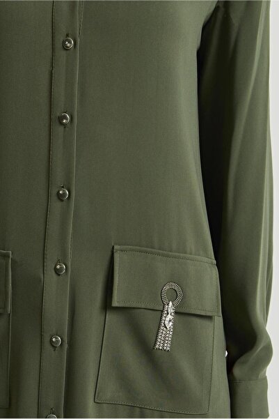 Alvina Shirt Collar Tunic 45517