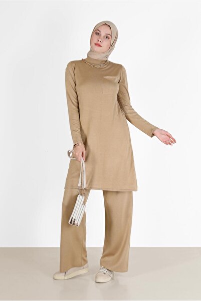 Alvina POCKET DETAIL BASIC KNITWEAR TUNIC 42045