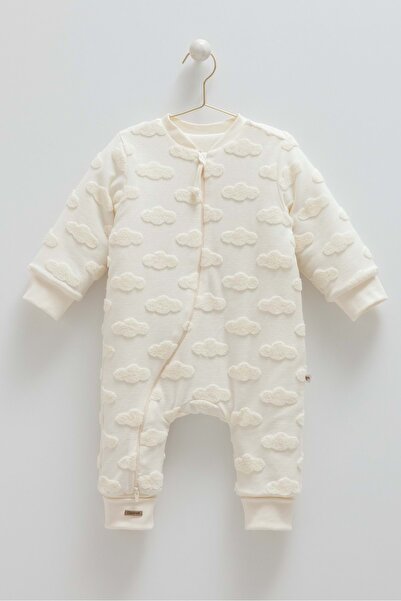 Caramell Cute Dreams Cloud Detailled Sleeping Bag - Tog 1.0 Beige