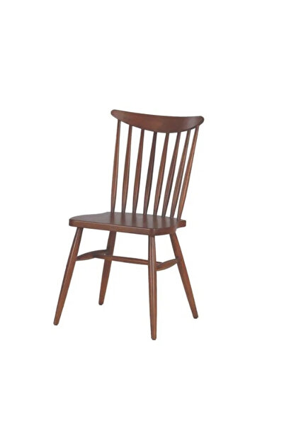 ES Amerikan Retro Ahşap Sandalyesi