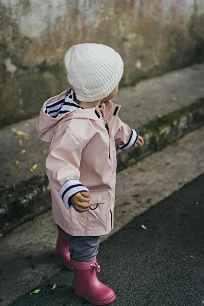 IGOR W10254 Euri Kız Çocuk Toz Pembe Yağmurluk