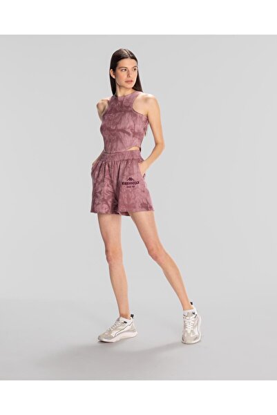 Kappa Authentic Nao Tank Top Kadın Gül Kurusu Comfort Fit Atlet