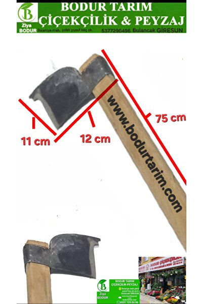 BODUR TARIM Bulancak Dövme Çelik Keskin Ağızlı Ağaç Odun Kesme Budama Giresun...