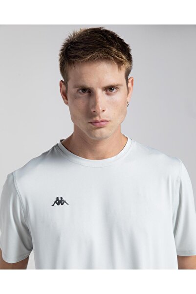 Kappa Kombat Kondo Men's Gray Regular Fit T-Shirt