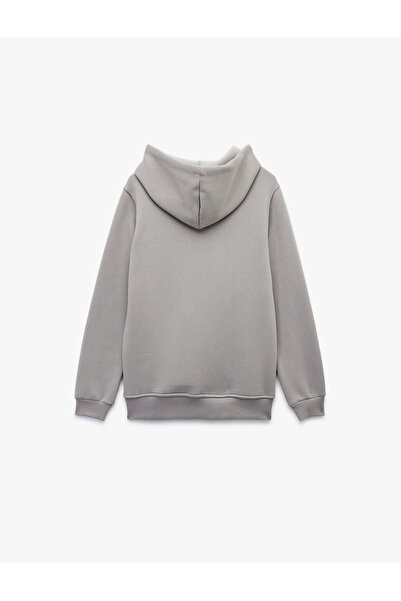 Koton Hanorac cu glugă cu buzunar cangur cu imprimeu pentru câine