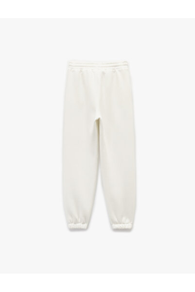 Koton Şardonlu Cepli Beli Bağcıklı Rahat Kalıp Jogger Eşofman Altı