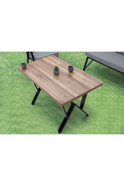 Tu Tienda MELİSA 2 1 1 MASA(70X120) BAHÇE BALKON MUTFAK TAKIMI,KAYRAK GRİ