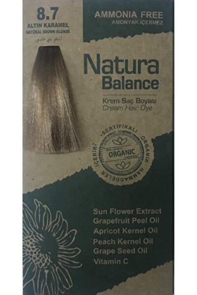 NATURABALANCE NATURA BALANCE SAÇ BOYASI 8.7 ALTIN KARAMEL