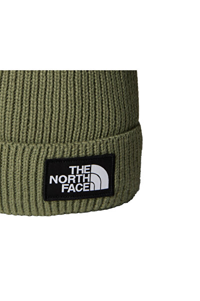 THE NORTH FACE Тнф Логотип Коробка Пом Шапка Bere NF0A8CHFBO91 Зелений