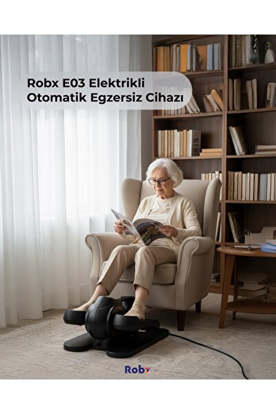 ROBX E04 Elektrikli Otomatik Ayak Ve Bacak Çalıştırma Rahat Egzersiz Cihazı