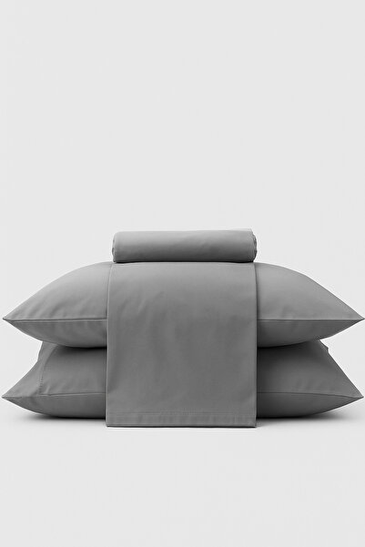 İz Home Set de huse de pernă Ranforce de bază antracit |   2 bucăți |   (50X70 cm) |   Bumbac