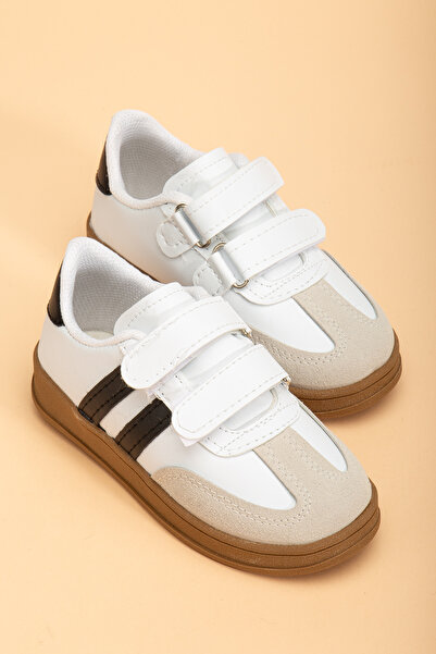 Jackers Unisex Çocuk Cırtlı Rahat Hafif Okul Kreş Günlük Spor Ayakkabı Sneaker