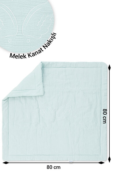 Wellgro Muslin Baby Blanket Mint